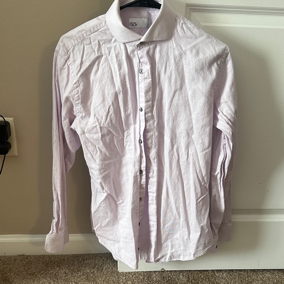 Men's Light Pink Casual Button Down Shirt - Picture 1 of 1